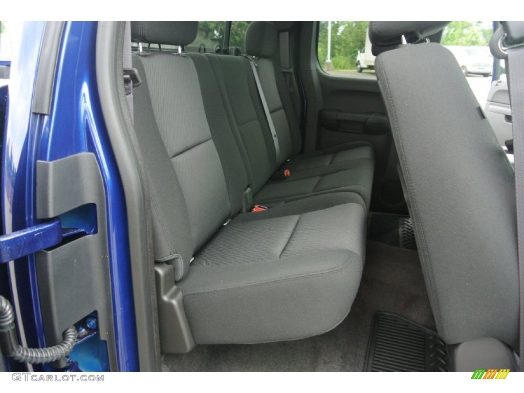 2013 Silverado 1500 LT Extended Cab 4x4 - Blue Topaz Metallic / Ebony photo #15