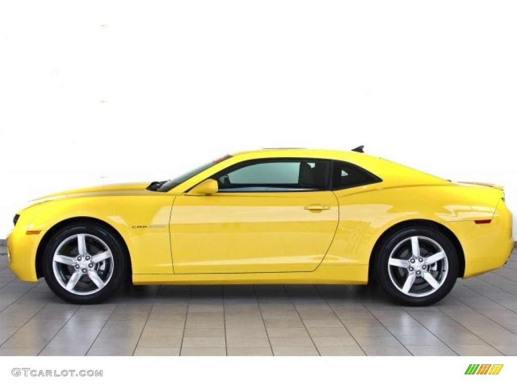 Rally Yellow 2012 Chevrolet Camaro LT Coupe Exterior Photo #83556717