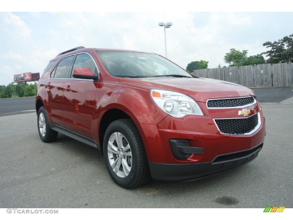 2013 Equinox LT - Crystal Red Tintcoat / Light Titanium/Jet Black photo #1
