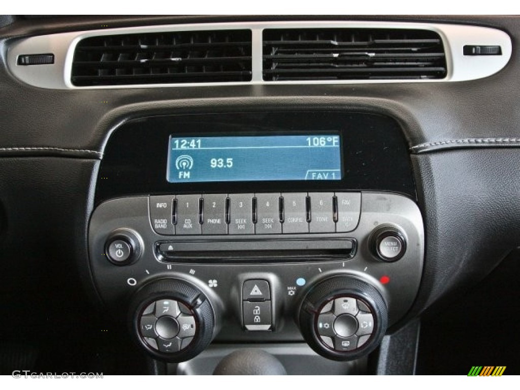 2012 Chevrolet Camaro LT Coupe Controls Photos