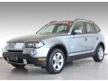 Silver Grey Metallic 2007 BMW X3 3.0si Exterior