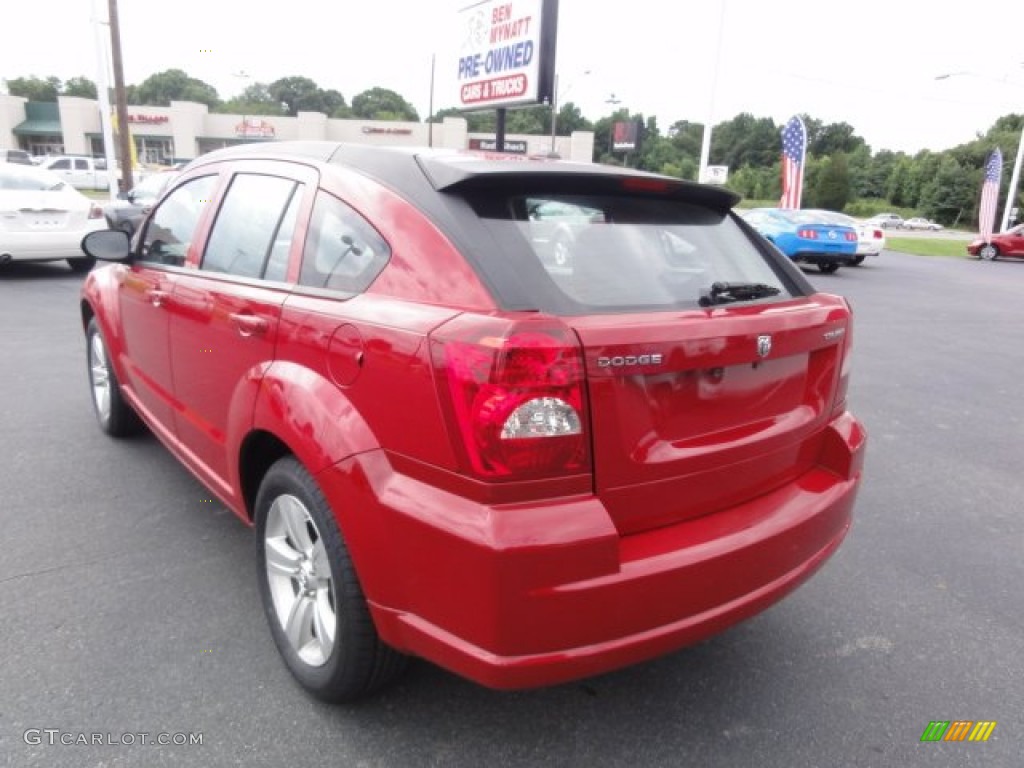 2012 Caliber SXT - Redline 2-Coat Pearl / Dark Slate Gray photo #3