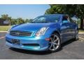 Caribbean Blue Pearl 2003 Infiniti G 35 Coupe Exterior