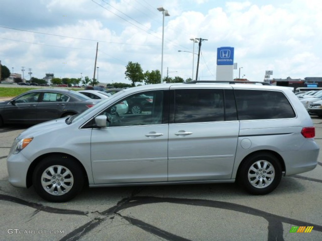 2010 Odyssey EX - Alabaster Silver Metallic / Gray photo #6