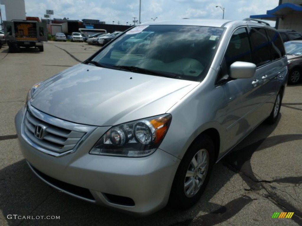 2010 Odyssey EX - Alabaster Silver Metallic / Gray photo #7
