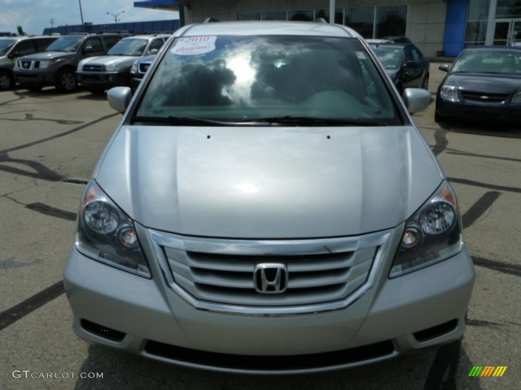 2010 Odyssey EX - Alabaster Silver Metallic / Gray photo #8