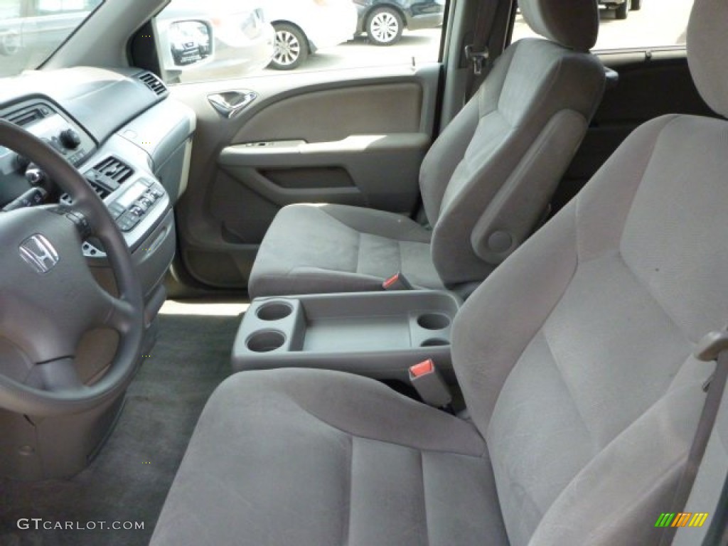 2010 Odyssey EX - Alabaster Silver Metallic / Gray photo #10