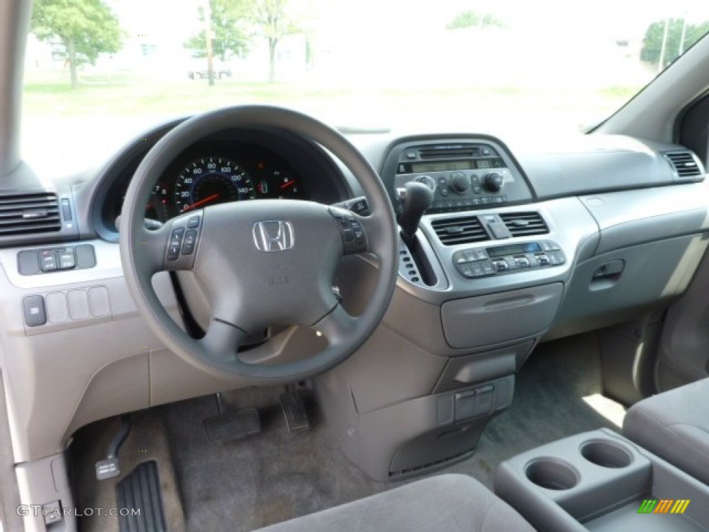 2010 Odyssey EX - Alabaster Silver Metallic / Gray photo #13