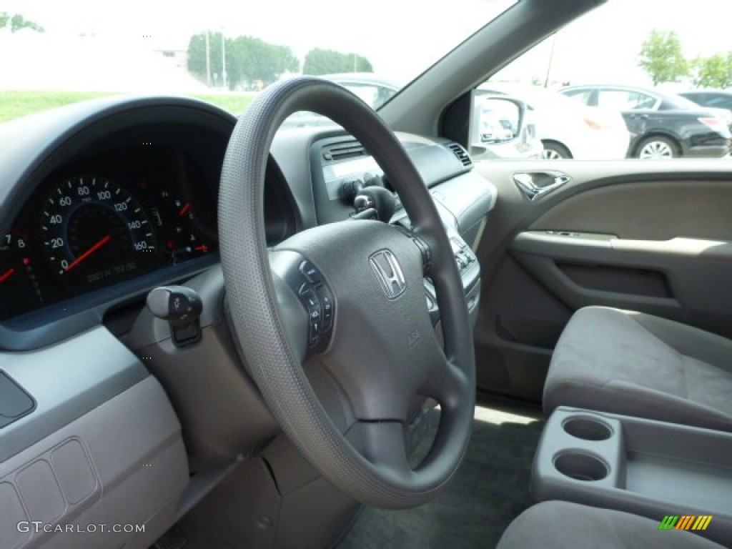 2010 Odyssey EX - Alabaster Silver Metallic / Gray photo #16