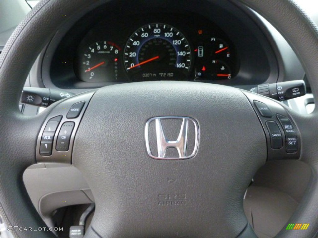 2010 Odyssey EX - Alabaster Silver Metallic / Gray photo #17