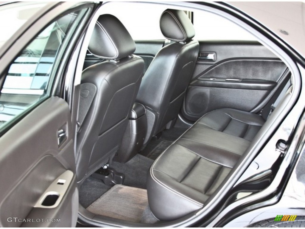 2010 Ford Fusion SEL V6 Rear Seat Photos