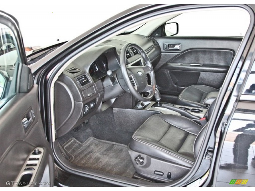 Charcoal Black Interior 2010 Ford Fusion SEL V6 Photo #83558019