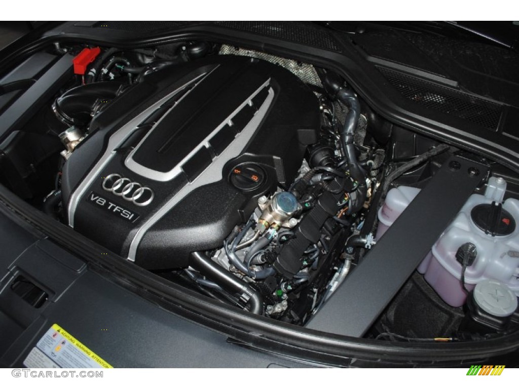 2014 Audi A8 L 4.0T quattro 4.0 Liter Turbocharged FSI DOHC 32-Valve VVT V8 Engine Photo #83558112