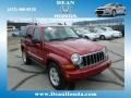 Inferno Red Pearl 2006 Jeep Liberty Limited 4x4