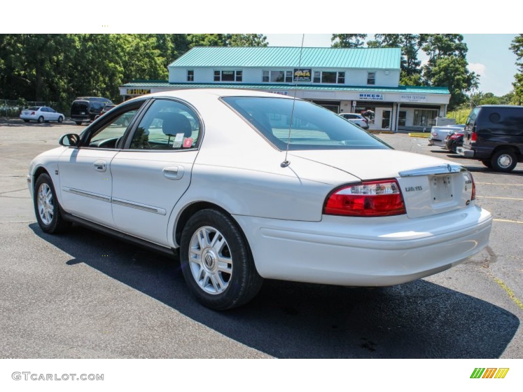 2004 Sable LS Premium Sedan - Vibrant White / Dark Charcoal photo #4