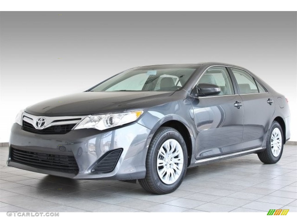 2013 Camry LE - Magnetic Gray Metallic / Ash photo #1