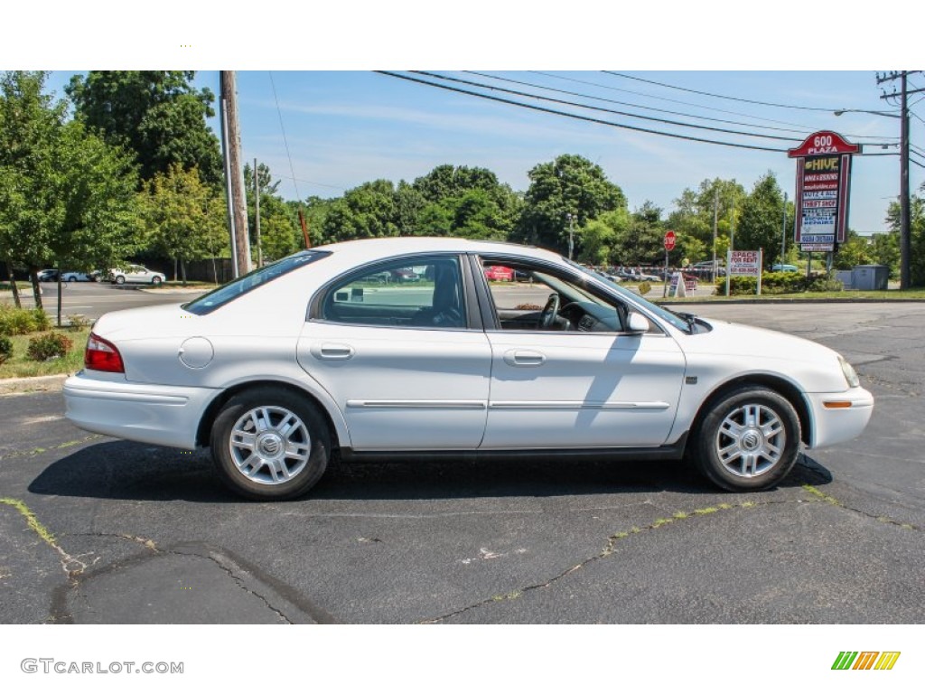 2004 Sable LS Premium Sedan - Vibrant White / Dark Charcoal photo #7