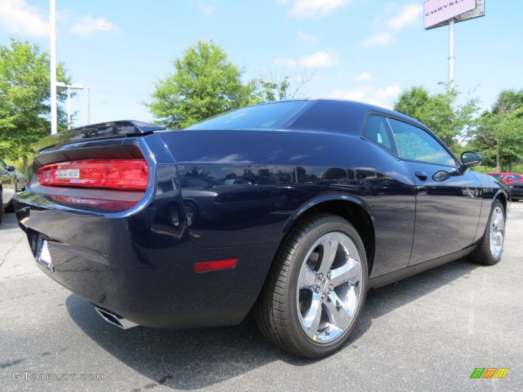 2013 Challenger R/T - Jazz Blue Pearl / Dark Slate Gray photo #3