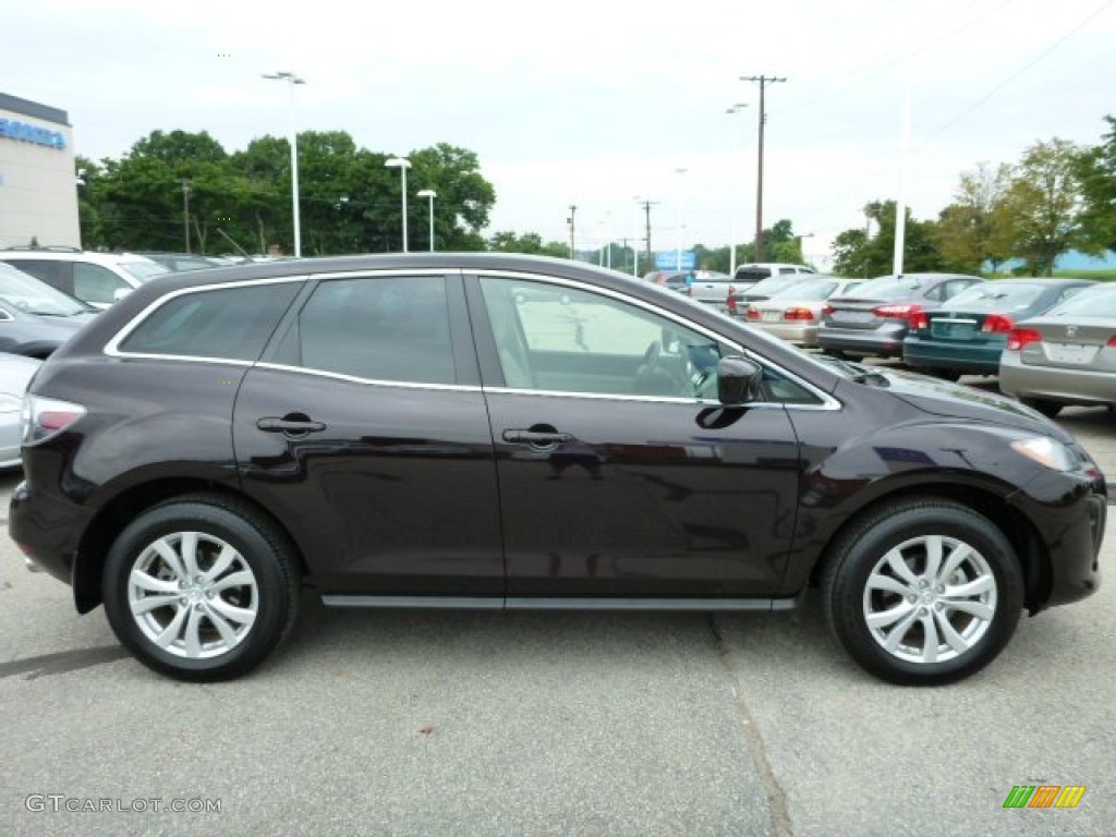 Black Cherry Mica 2011 Mazda CX-7 s Touring Exterior Photo #83559969