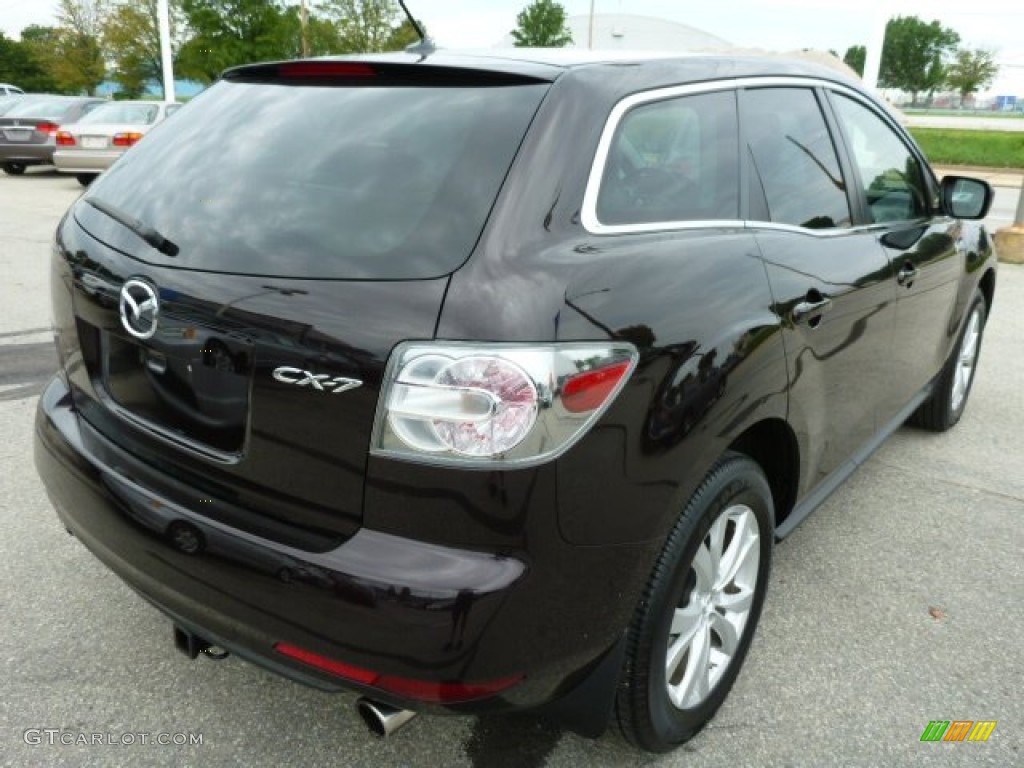 Black Cherry Mica 2011 Mazda CX-7 s Touring Exterior Photo #83559993