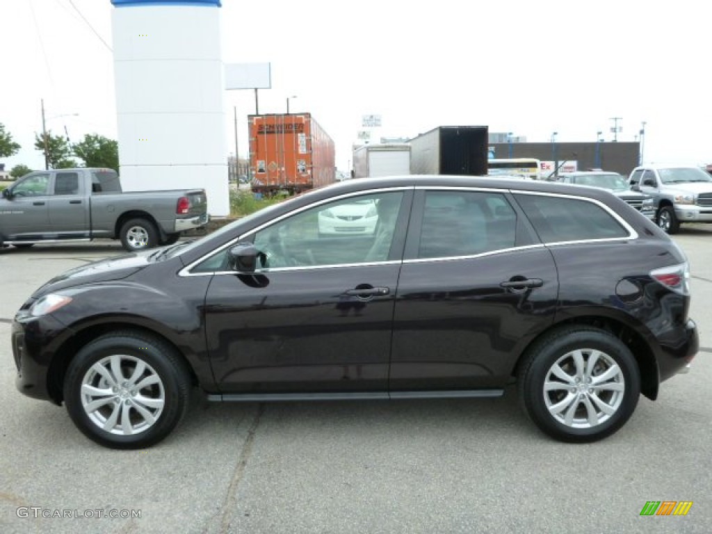 Black Cherry Mica 2011 Mazda CX-7 s Touring Exterior Photo #83560095