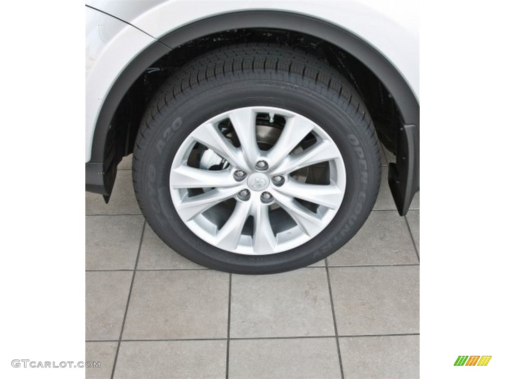 2013 RAV4 Limited - Classic Silver Metallic / Ash photo #5