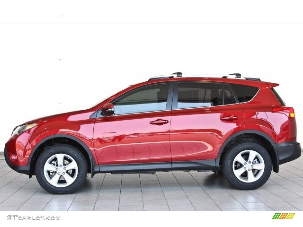 Barcelona Red Metallic 2013 Toyota RAV4 XLE Exterior Photo #83561970