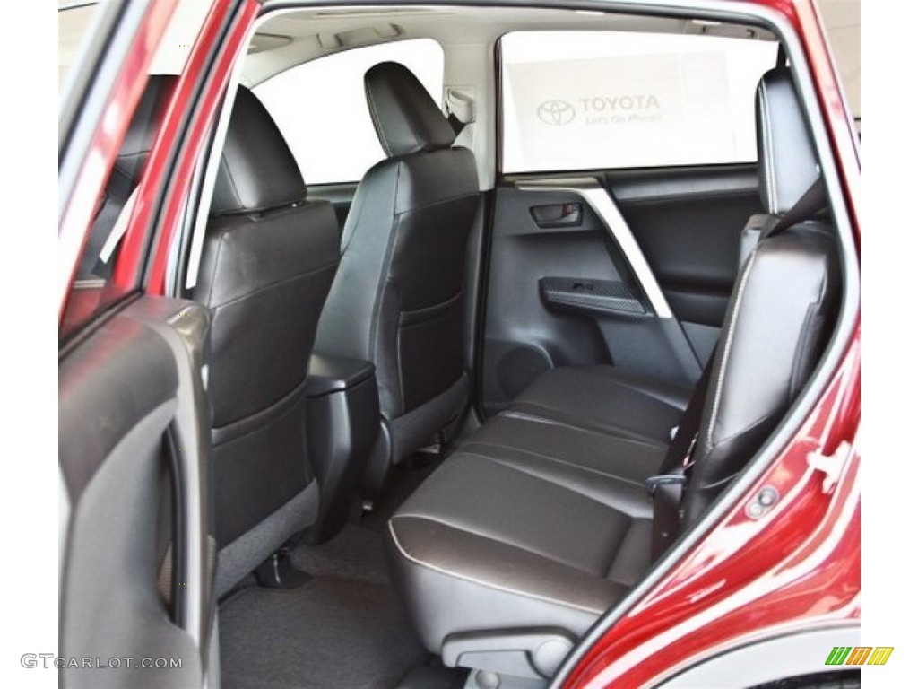2013 Toyota RAV4 XLE Rear Seat Photos