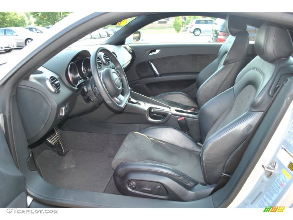 Black Interior 2008 Audi TT 2.0T Coupe Photo #83562843