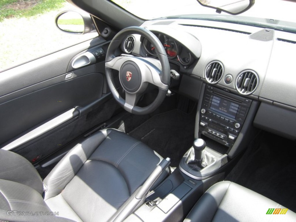 2010 Boxster  - Meteor Grey Metallic / Black photo #7