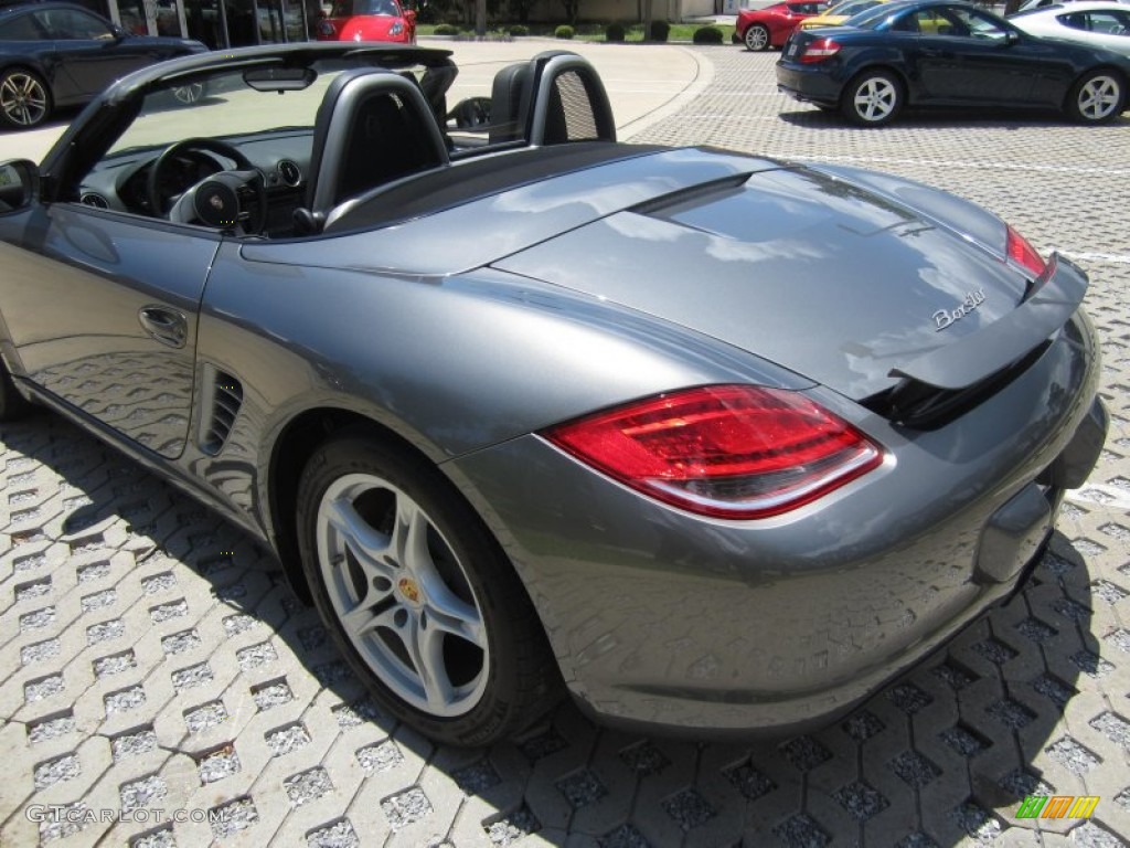 2010 Boxster  - Meteor Grey Metallic / Black photo #10