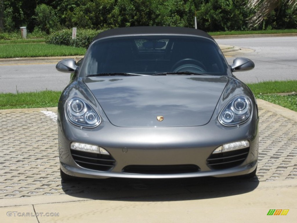 2010 Boxster  - Meteor Grey Metallic / Black photo #12