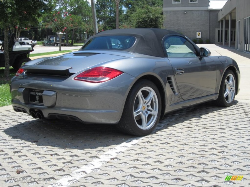 2010 Boxster  - Meteor Grey Metallic / Black photo #14