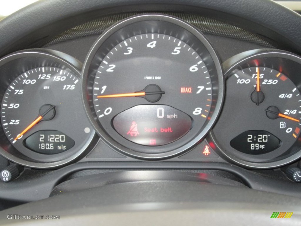 2010 Porsche Boxster Standard Boxster Model Gauges Photo #83563095