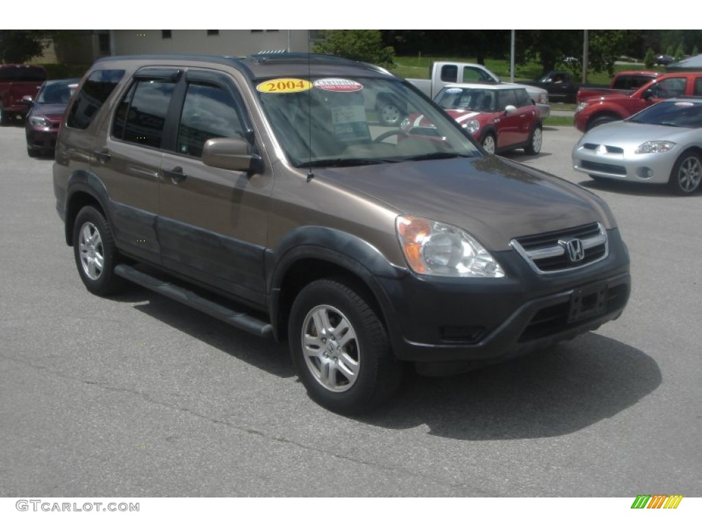 2004 CR-V EX 4WD - Mojave Mist Metallic / Saddle photo #1