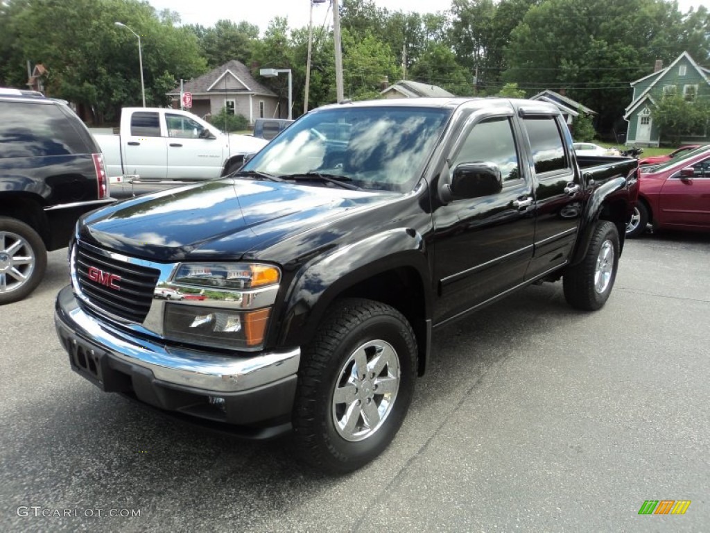 Onyx Black 2010 GMC Canyon SLE Crew Cab Exterior Photo #83564844