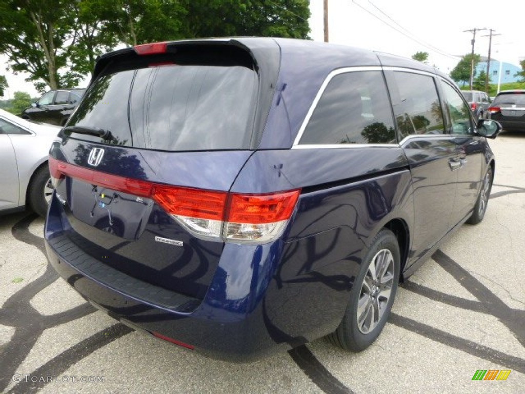 2014 Odyssey Touring - Obsidian Blue Pearl / Gray photo #3