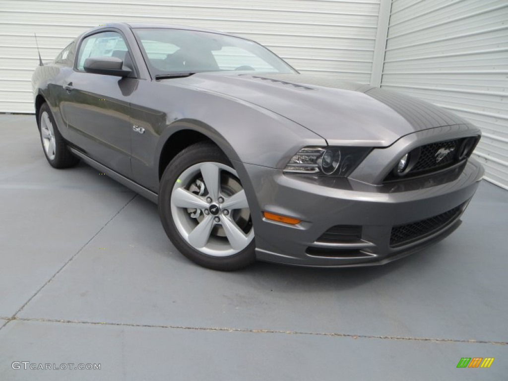 2014 Mustang GT Coupe - Sterling Gray / Charcoal Black photo #2