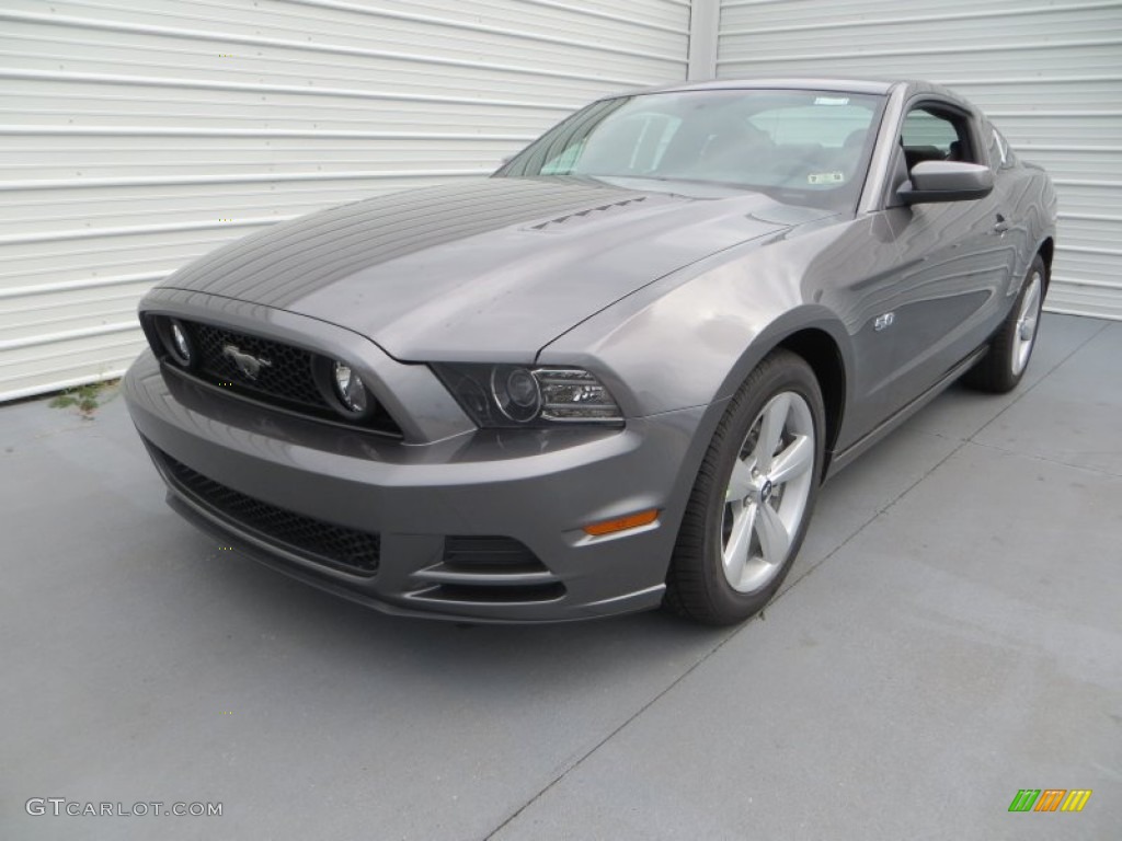 2014 Mustang GT Coupe - Sterling Gray / Charcoal Black photo #7