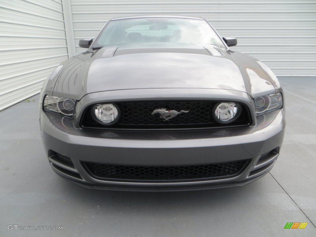2014 Mustang GT Coupe - Sterling Gray / Charcoal Black photo #8