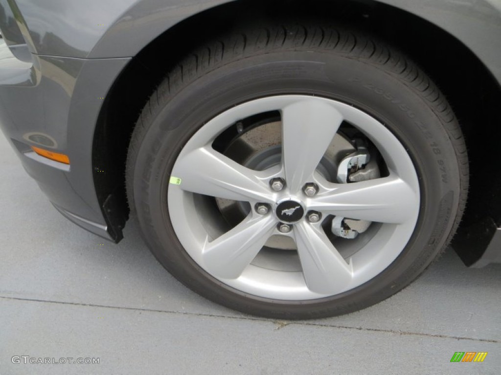 2014 Mustang GT Coupe - Sterling Gray / Charcoal Black photo #10