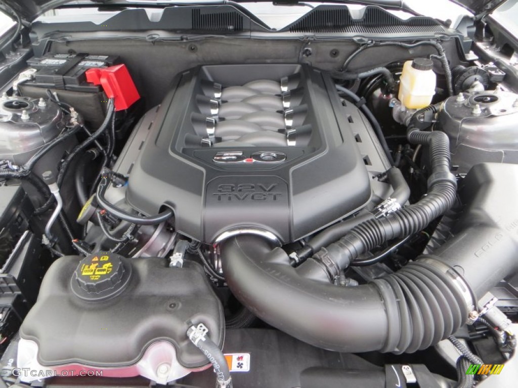 2014 Mustang GT Coupe - Sterling Gray / Charcoal Black photo #14