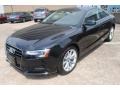 Brilliant Black 2014 Audi A5 2.0T quattro Coupe Exterior