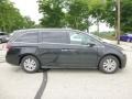 2014 Crystal Black Pearl Honda Odyssey EX-L  photo #2