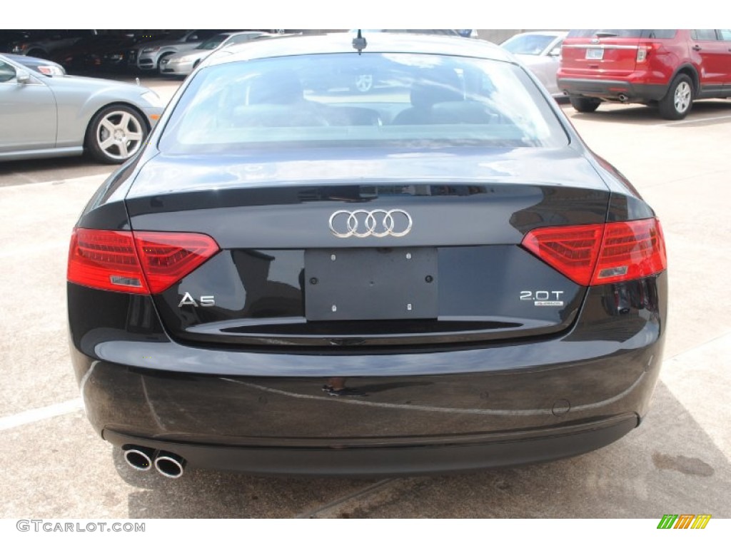Brilliant Black 2014 Audi A5 2.0T quattro Coupe Exterior Photo #83565423