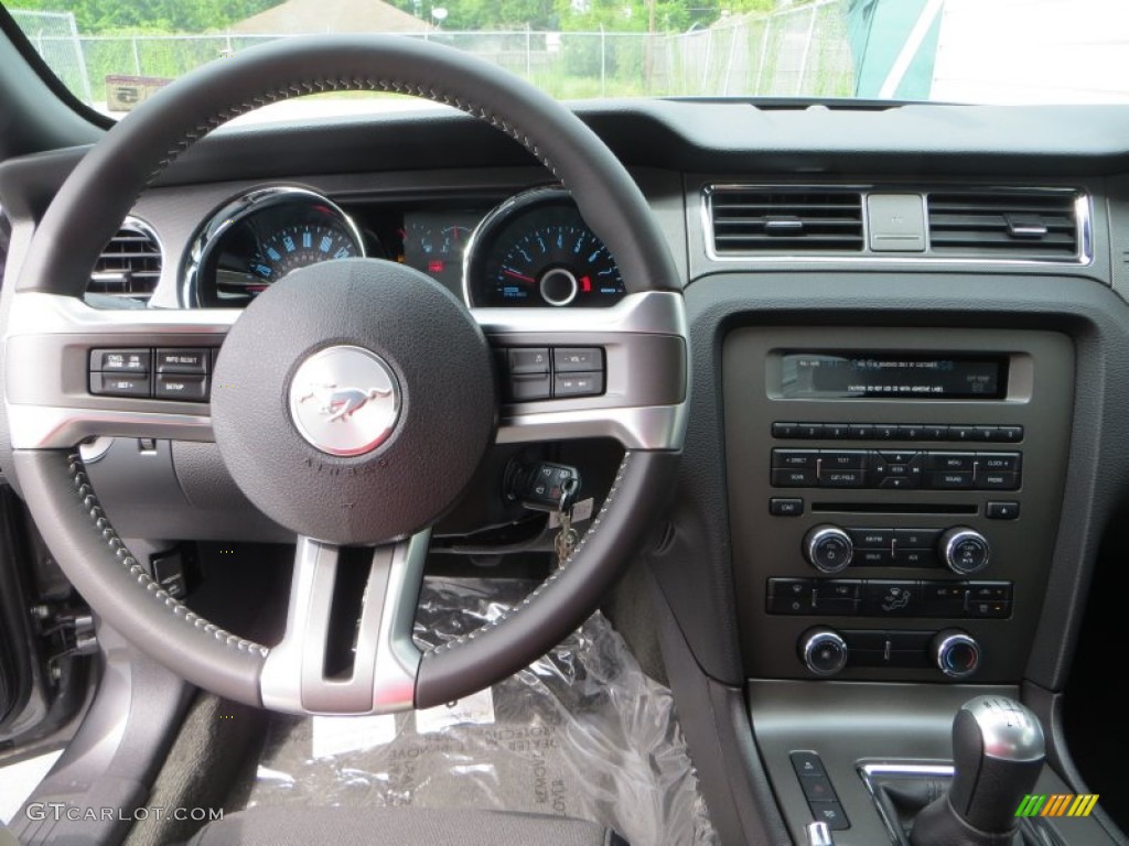 2014 Mustang GT Coupe - Sterling Gray / Charcoal Black photo #23