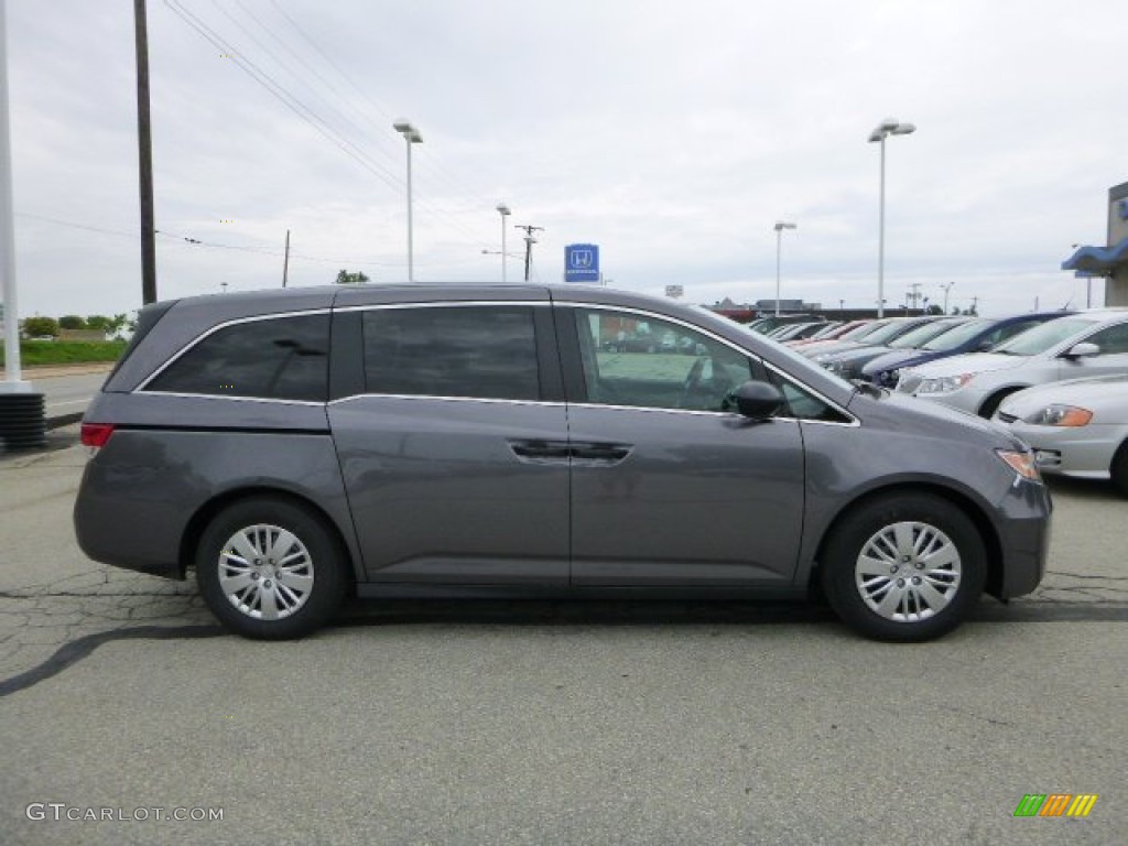 Modern Steel Metallic 2014 Honda Odyssey LX Exterior Photo #83565792
