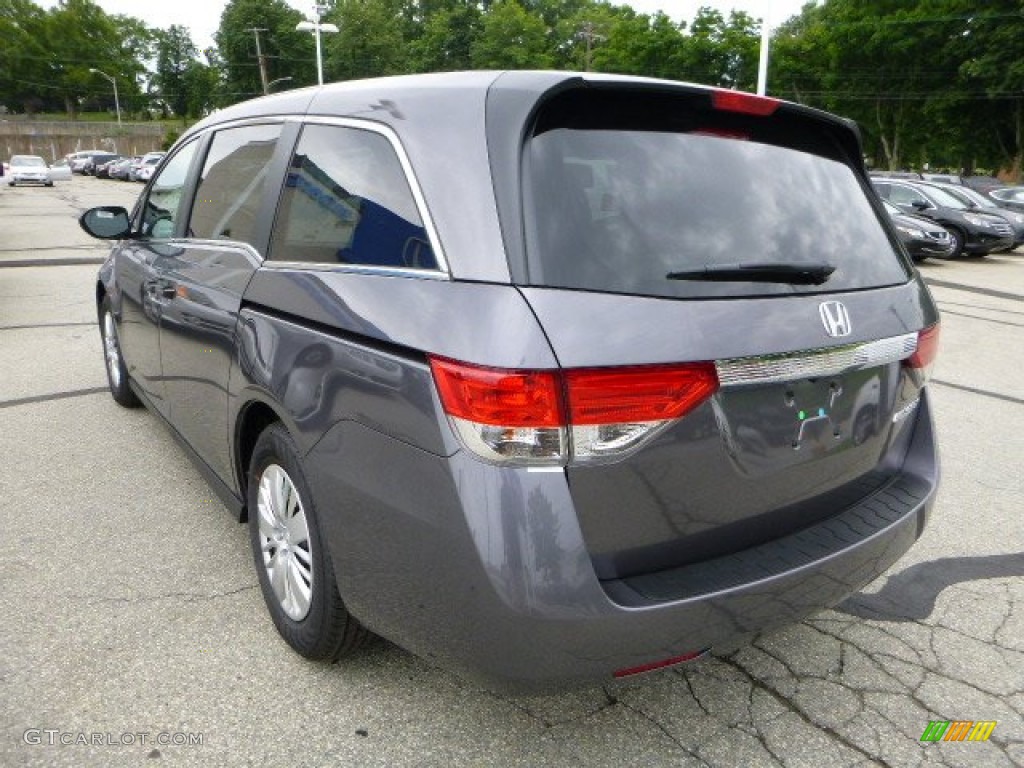 Modern Steel Metallic 2014 Honda Odyssey LX Exterior Photo #83565862
