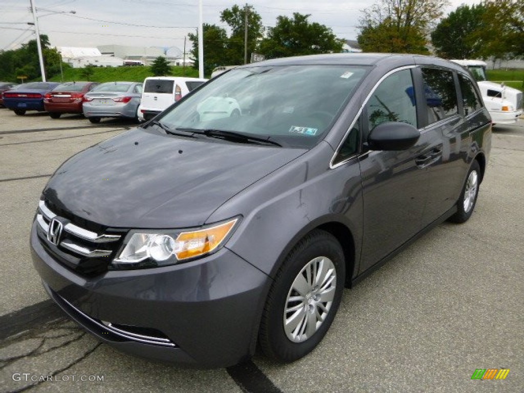 Modern Steel Metallic 2014 Honda Odyssey LX Exterior Photo #83565917