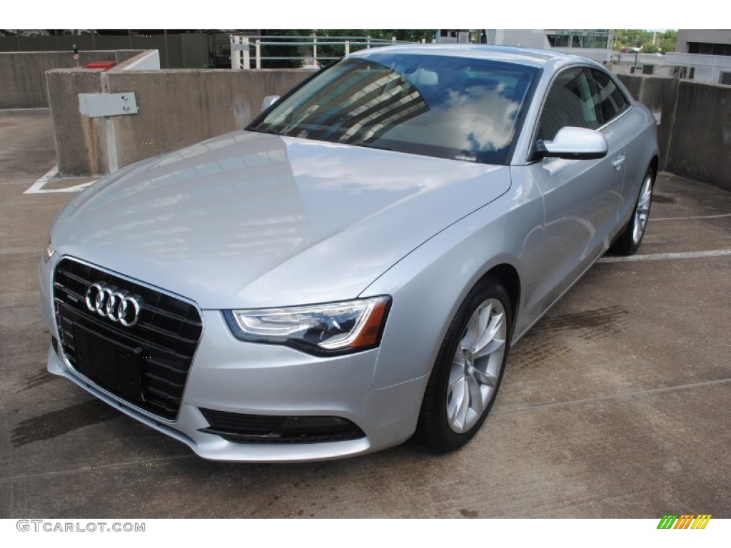 Ice Silver Metallic 2014 Audi A5 2.0T quattro Coupe Exterior Photo #83566032